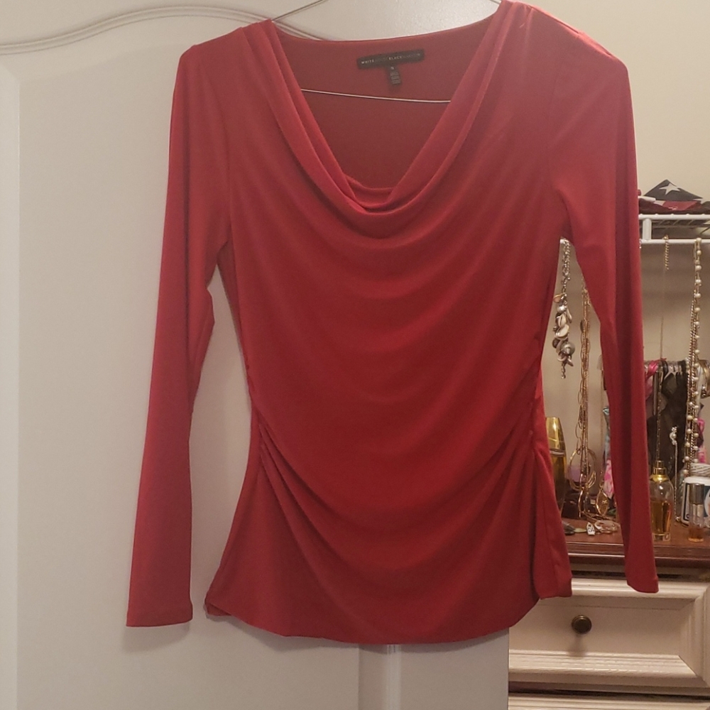 Red dressy shirt